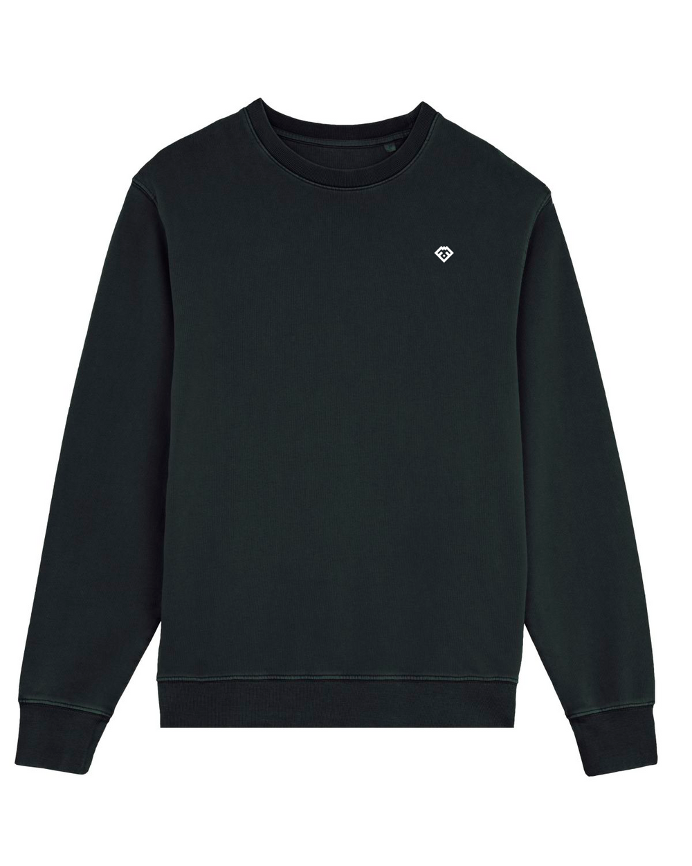 Black Basic Crewneck