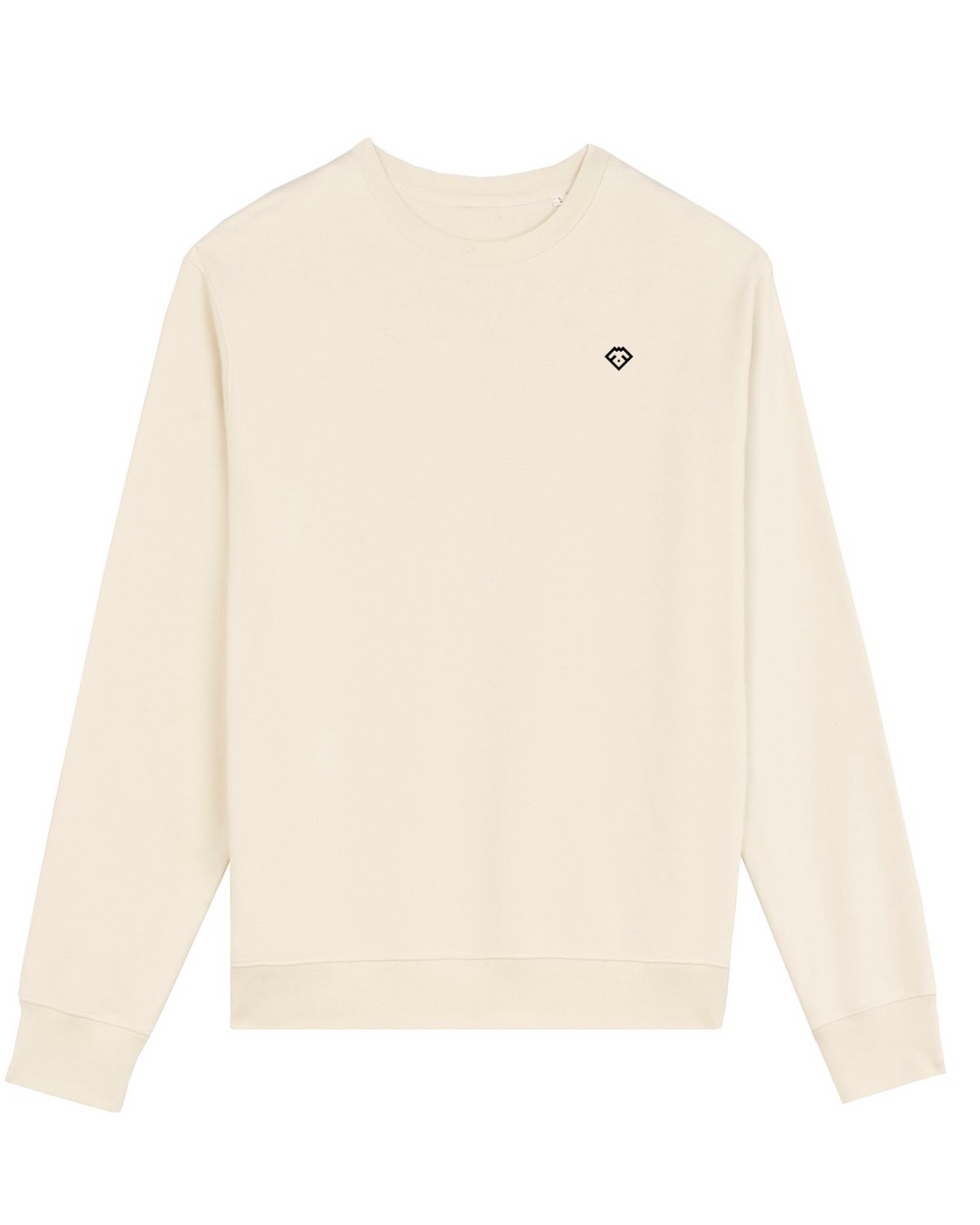 Natural Raw Basic Crewneck