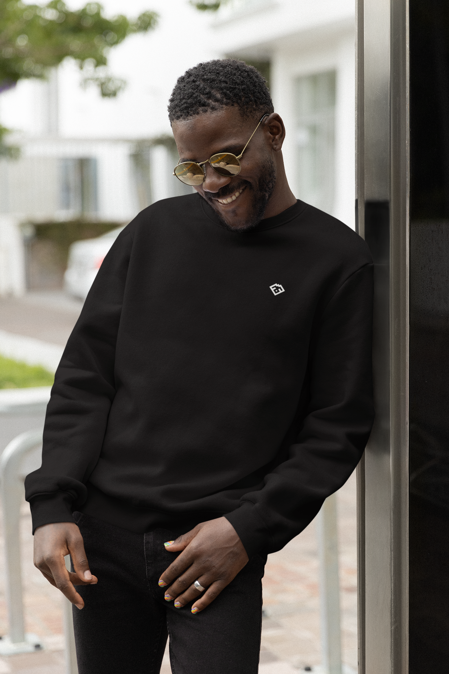 
                  
                    Black Basic Crewneck
                  
                